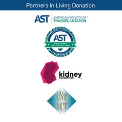 Living Donor Circle of Excellence Partnership with AST