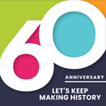 60th anniversary logo