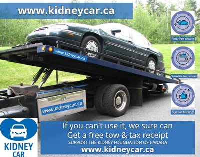 Kidney Car advertisement